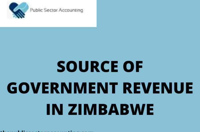Source of government revenue in Zimbabwe – Well Listed